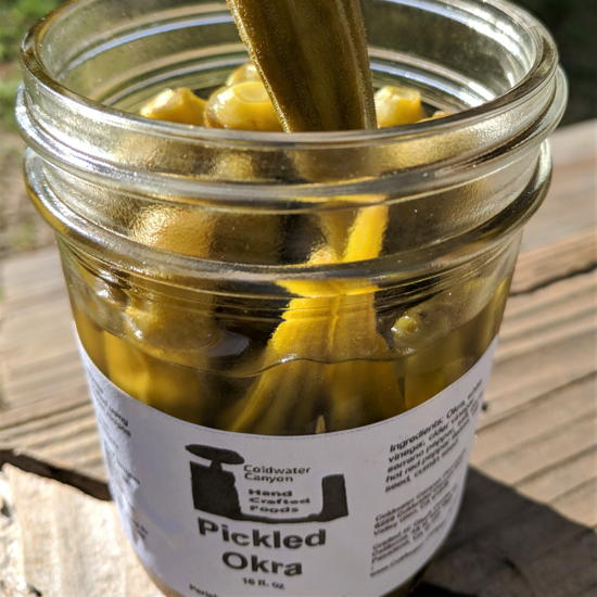 Coldwater Canyon Provisions - Pickled Okra (Foodzooka)