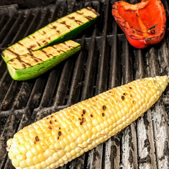 Milpa Grille - Grilled corn and vegetables (Foodzooka)