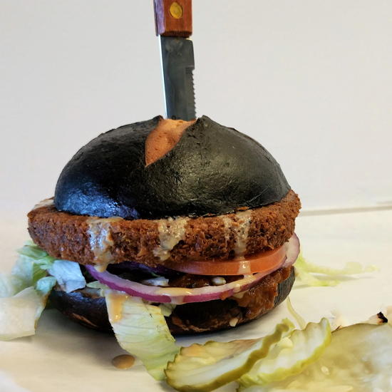 PSY Street Kitchen - Falafel Burger (Foodzooka)