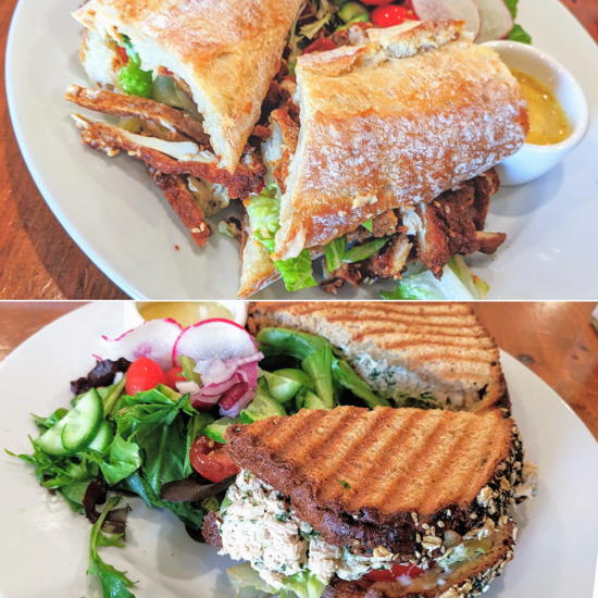 Pascal Patisserie & Cafe - Chicken schnitzel and tuna sandwiches (Foodzooka)