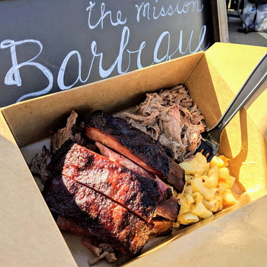The Mission Barbeque - Combo plate (Foodzooka)