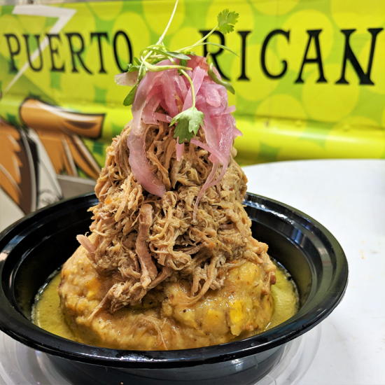 Triple Threat Truck - Mofongo with Pork (Foodzooka)