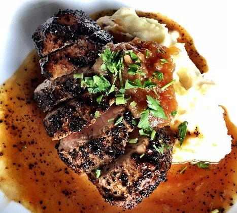 Upper West (courtesy) - Coffee Crusted Pork Tenderloin