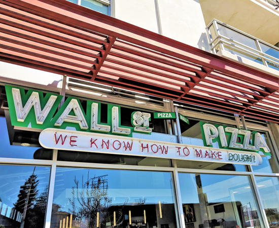 Wall St Pizza - Wall St on Washington Blvd (Foodzooka)